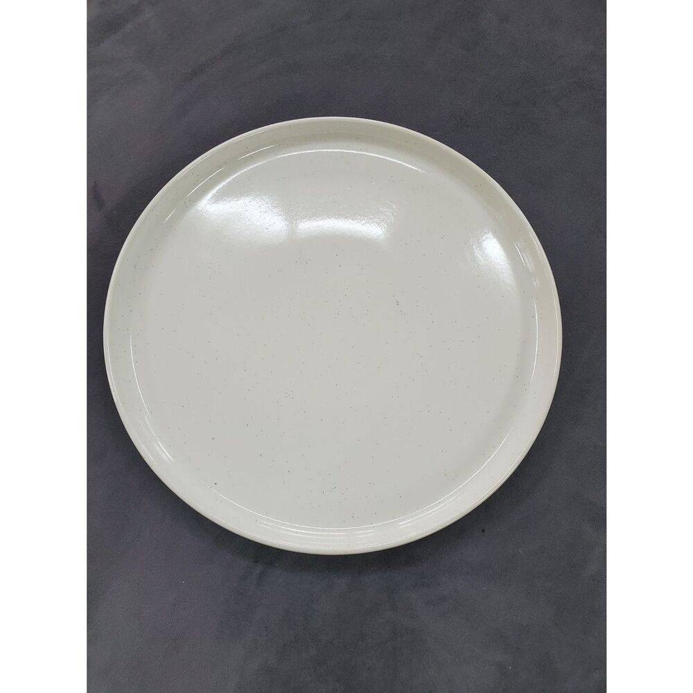 SALAD PLATE- Famiware Nebula -white with subtle grey speckles 7.8 INCH